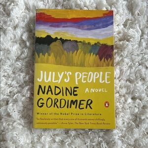 July's People by Nadine Gordimer Book